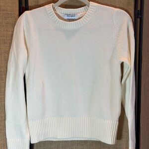 Old Navy Women's Cream Sweater